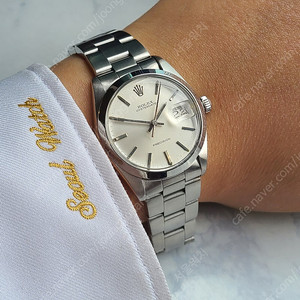 [정품] 롤렉스 오이스터 데이트 실버 수동 빈티지 (Rolex OysterDate Vintage NOS)