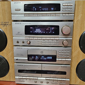롯데 LS-6500 오디오(스피커까지 드려요)