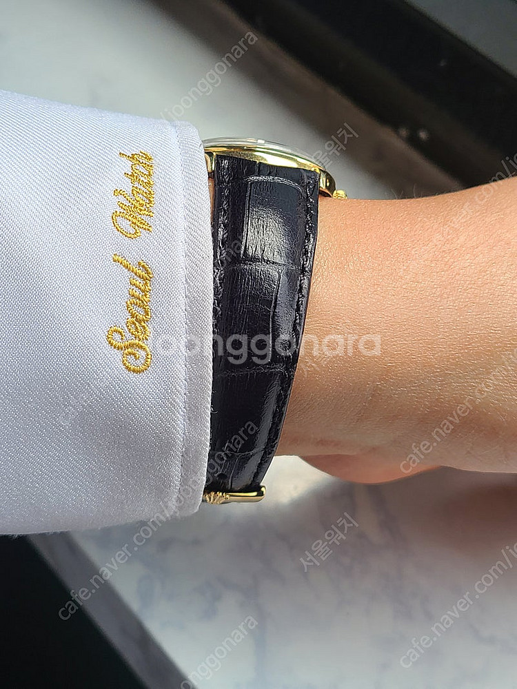 [정품] 롤렉스 오이스터 퍼페추얼 실버 14K 골드필드 오토메틱 가죽 (Rolex Oyster Perpetual 1...--3