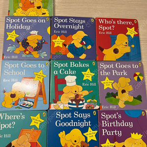 에릭힐 스팟 플랩북 10권 spot flap book