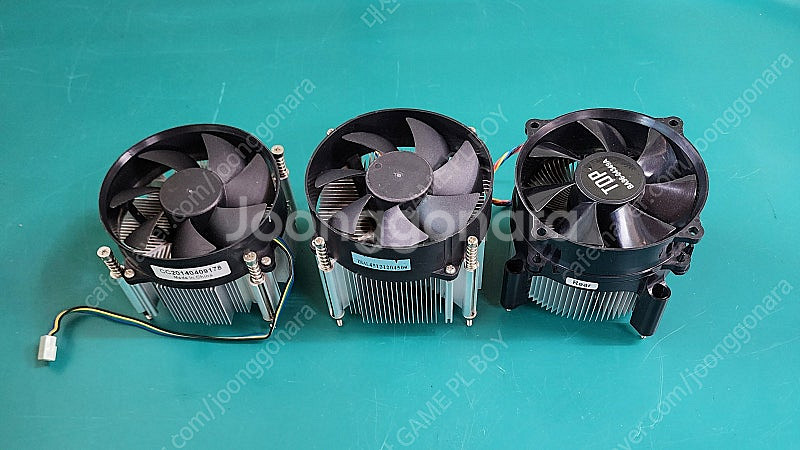 인텔 CPU 구형 중고 쿨러 3종류 개당 2,000원--0