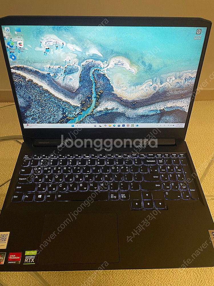 레노버 아이패드 게이밍 노트북 판매합니다 3050ti--0