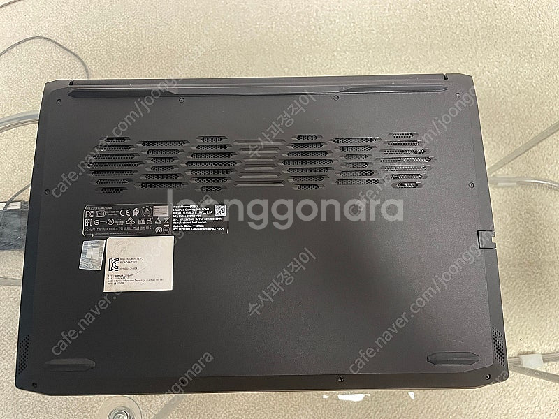 레노버 아이패드 게이밍 노트북 판매합니다 3050ti--7