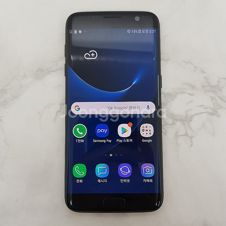 S7엣지 (G935) 블랙, 128기가 깨끗한 공기계 ...--0