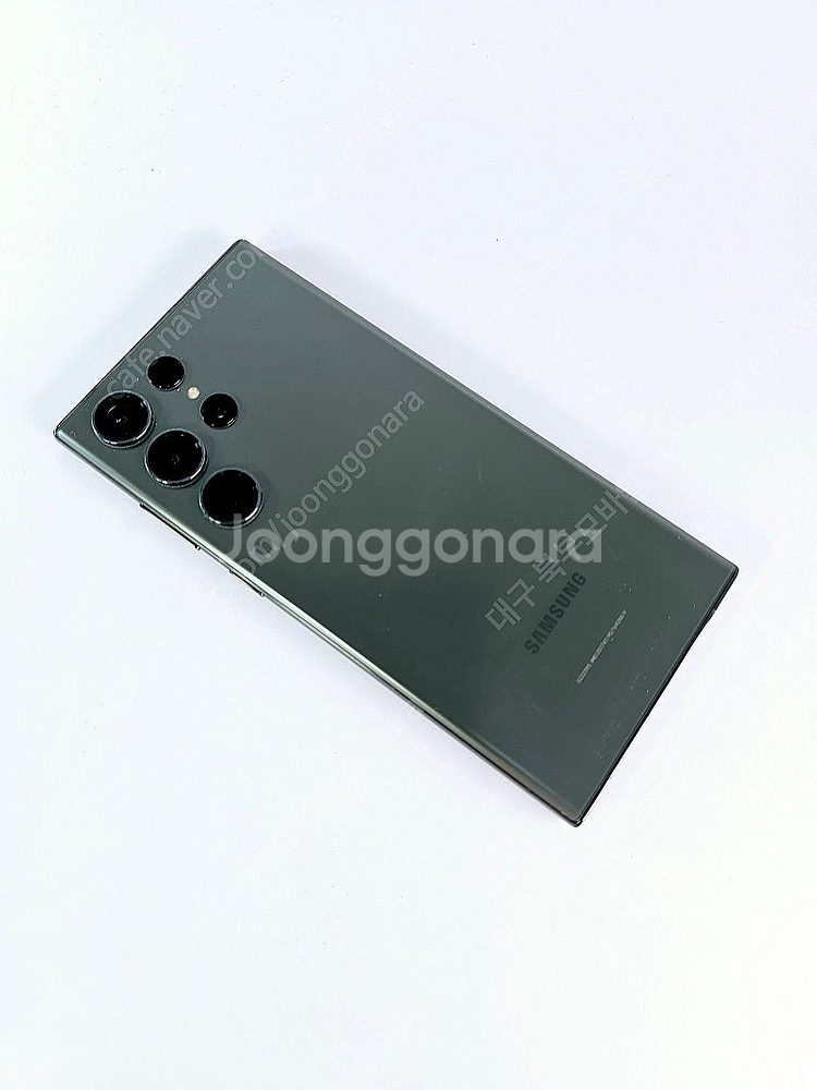 갤럭시 S23울트라 256GB 그린 무잔상 공기계 중고...--2