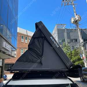 [아이캠퍼] 스카이캠프 3.0 슬림 무광 록키블랙/ 캠핑 텐트 루프탑 텐트/ 1회 사용