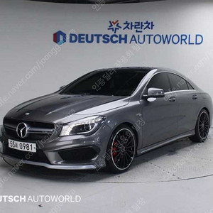 벤츠 CLA 중고 벤츠 CLA클래스 중고 회색 2015년식 50,964km CLA 45 AMG 4MATIC 신용카드 차량구매