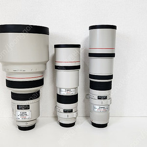 캐논 EF 300mm F4L, EF 400mm F5.6L 망원 렌즈 판매합니다.