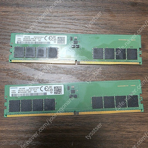 삼성 DDR5 4800 32GB x 2개 팝니다 (64GB)