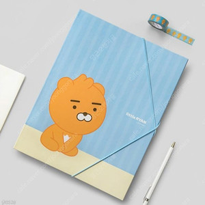 카카오프렌즈 라인드 링 밴드 바인더 화일