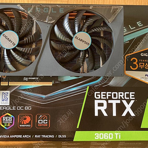 기가바이트 RTX 3060Ti EAGLE OC 8G