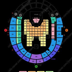 블랙핑크 콘서트 토/일 3층석 양도