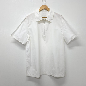 남)산드로 옴므 SANDRO 화이트 카라 반집업 셔츠 106-90-182 / 한섬 타임 마인 오브제 시스템 산드로 마쥬 구호 쟈딕앤볼테르 랑방 폴로 이자벨마랑 이로 버버리