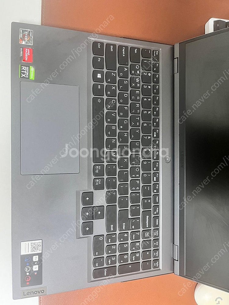 레노버 리전 5 pro 노트북 (고장) 판매합니다.--1