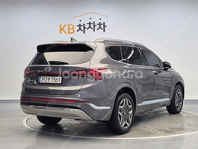 싼타페 중고차더 뉴 싼타페 하이브리드 중고 회색 2022년식 1.6 2WD 캘리그래피 중고차허위매물없는곳--4