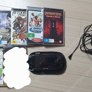 PSP 초기모델 (컨펌) + 게임팩 8개