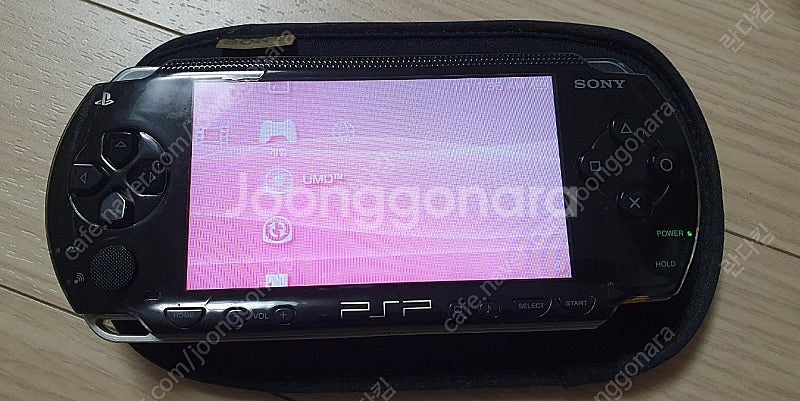 PSP 초기모델 (컨펌) + 게임팩 8개--3