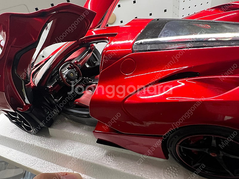 1:18 bbr 페라리 라페라리 루이스 해밀턴 다이캐스...--3