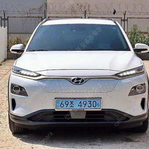 중고차 현대 코나 일렉트릭 중고 흰색 2020년식 20,328km 프리미엄 개인사업자 차량구매