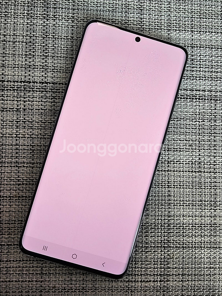 (미파손) 갤럭시 S20플러스 256G BTS에디션 21년 12월개통 검수완료 공기계 12만팝니다@--4