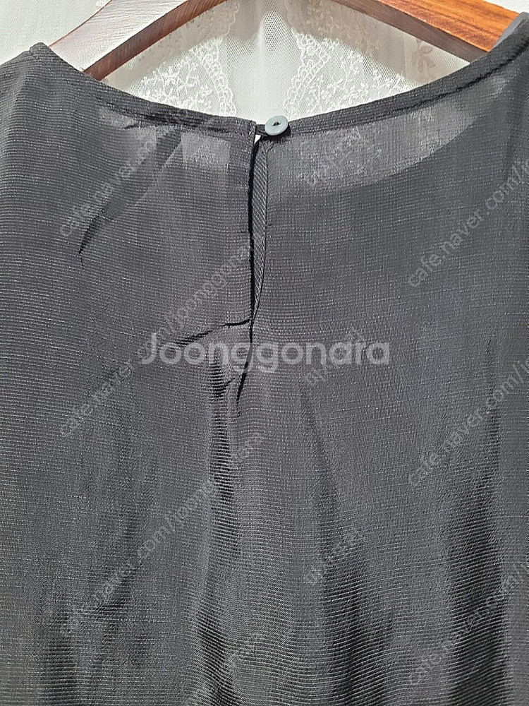 인견사랑.겨자색.플라워 원피스--5