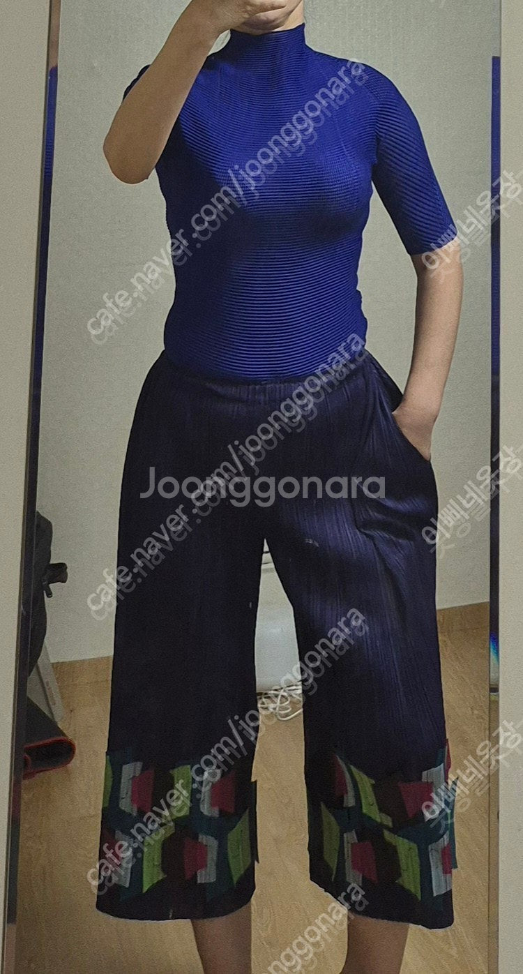 정품 이세이미야케 플리츠플리즈 ISSEYMIYAKE 탑--7
