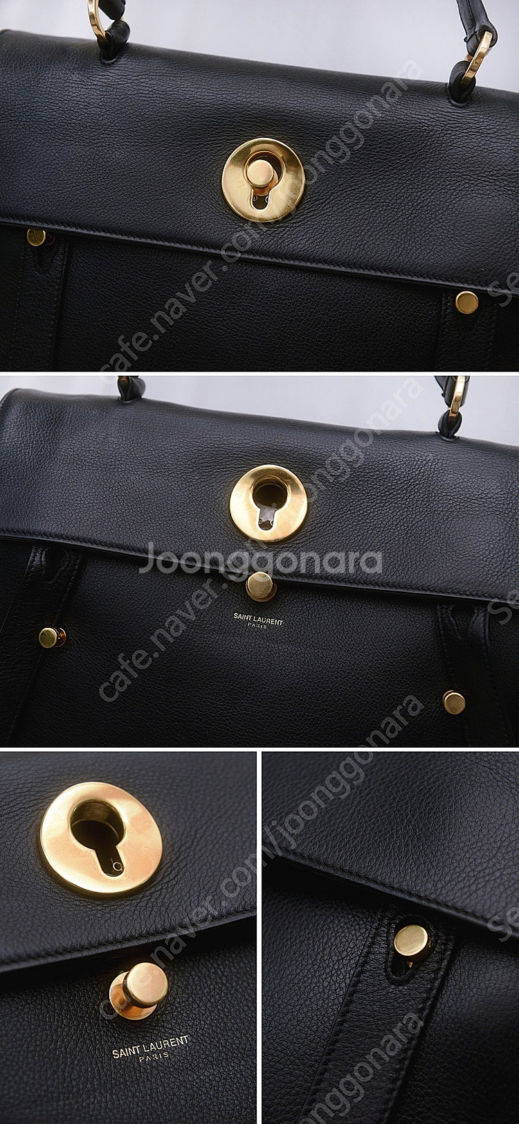 생로랑 (YSL) 삭 뮤즈 투 블랙브라운 2웨이 (토트...--9