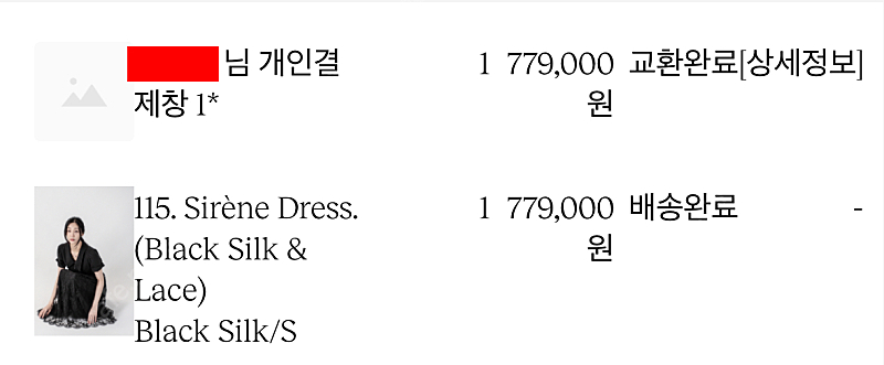 베르데오시도 Sirène Dress Black Silk & Lace S--4