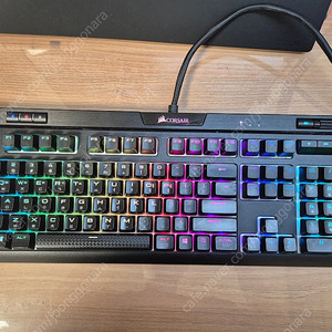 [기계식 키보드] 커세어 STRAFE RGB MK.2 적축