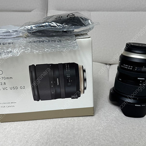 탐론 24-70mm F2.8 G2 캐논용 렌즈 팝니다