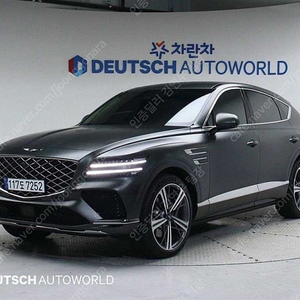 2024 회색 GV80 중고 제네시스 GV80 중고 쿠페 가솔린 3.5T AWD 중고차리스 6,950 km