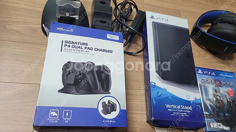 PS4 갓오브워, 갓오브워3, 듀얼쇼크4 정품 충전독,...--1