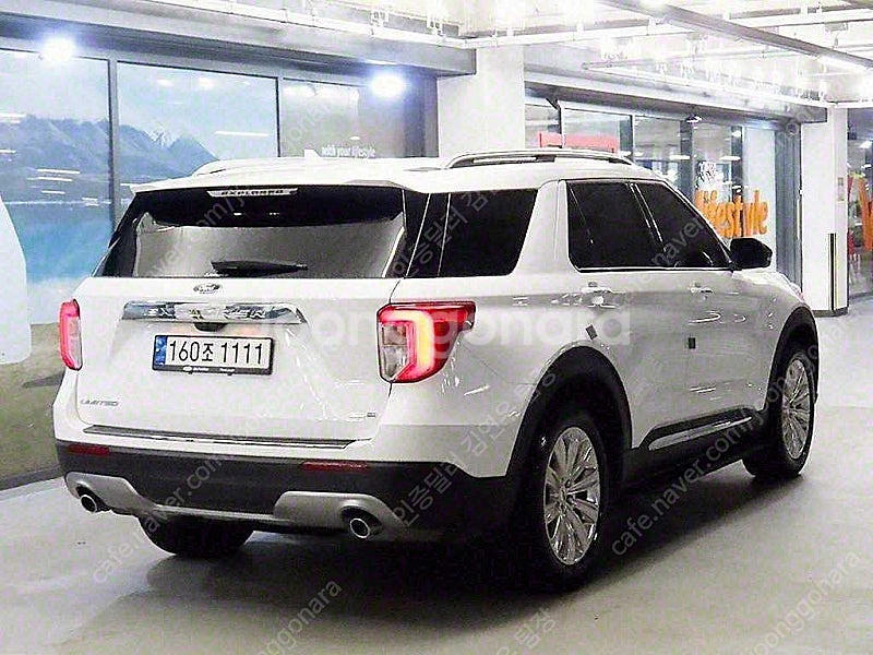흰색 포드 익스플로러 중고 포드 중고차 2.3 AWD ...--9