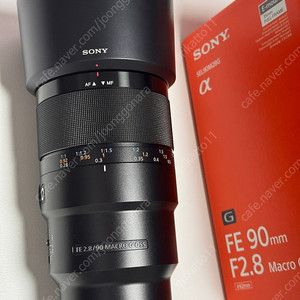[새제품급] 소니 FE 90mm F2.8 Macro G OSS ( 사용 1회 )