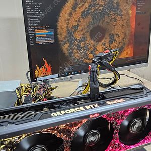 이엠텍 지포스 RTX 4090 GAMEROCK OC D6X 24GB 보석바
