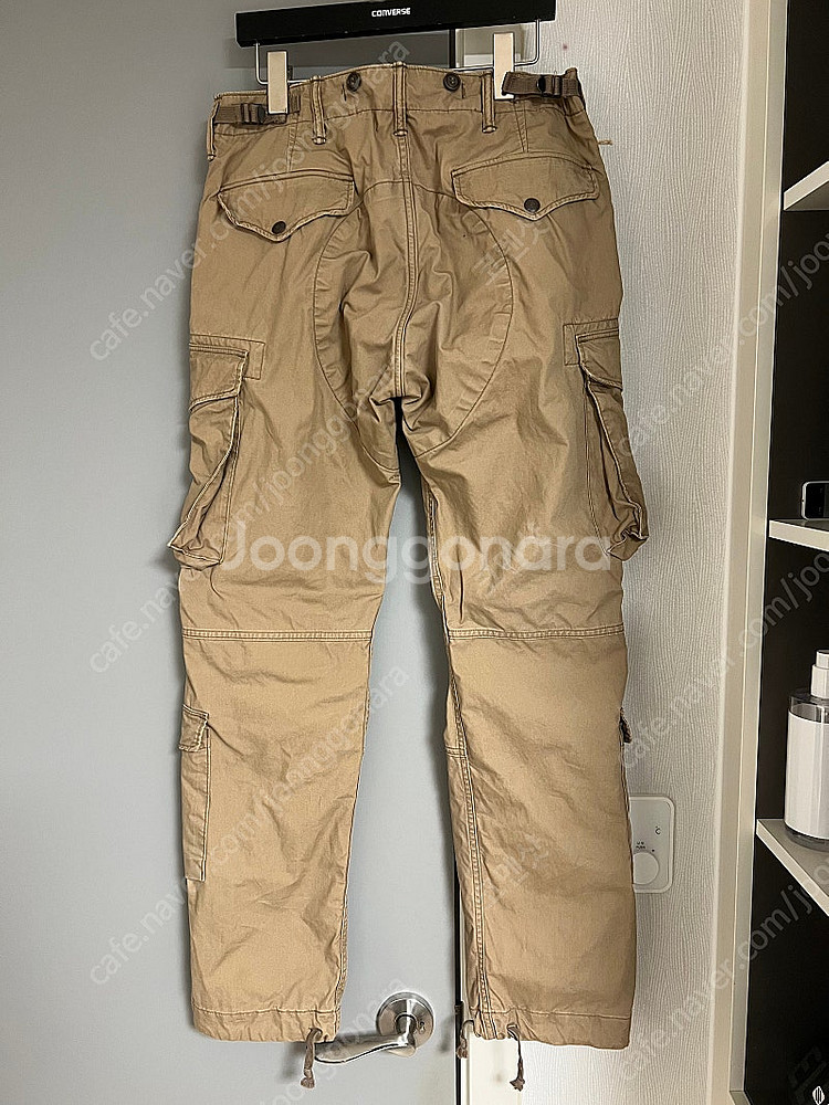 [새제품] RRL 더블알엘 레지먼트 포플린 카고 팬츠 28x32--1