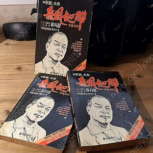 홍익출판사 무풍지대 [유지광] 1/2편 일괄 주먹깡패 소설책