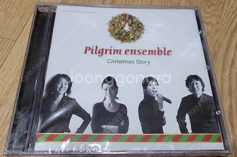 필그림앙상블 크리스마스 스토리 미개봉 CD음반--0
