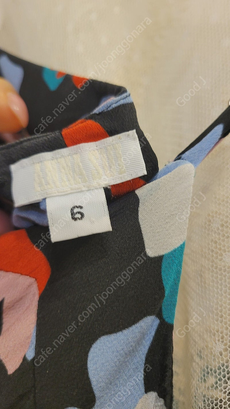 안나수이 실크원피스. 자라레이스. 망고레이스 이미지