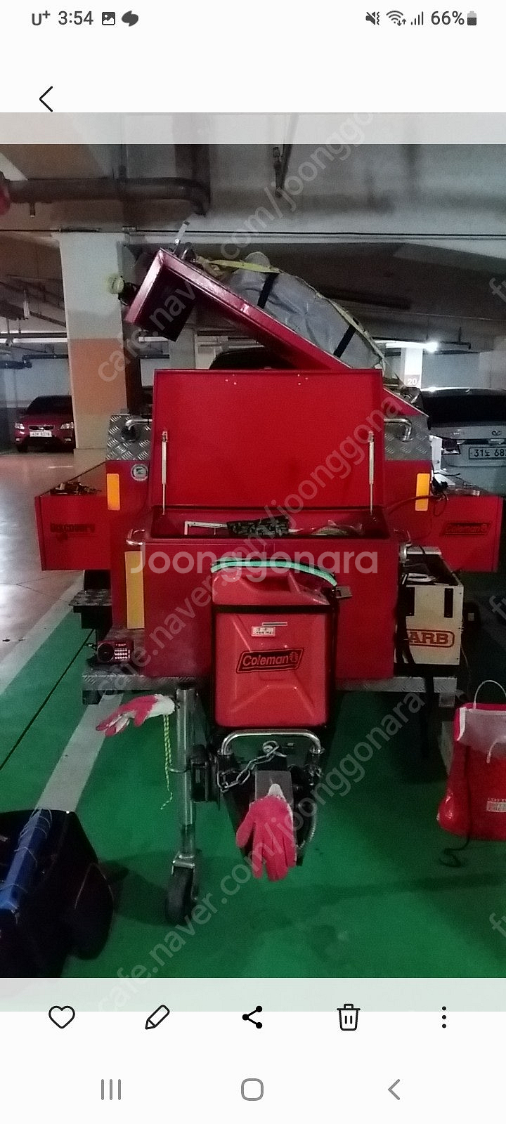 캠핑 카고트레일러. 레저용 카고트레일러. 720KG..--8