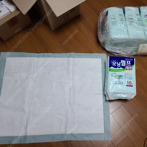 펄프 매트 60x75cm (환자 침대 간병용/애견 배변패드)