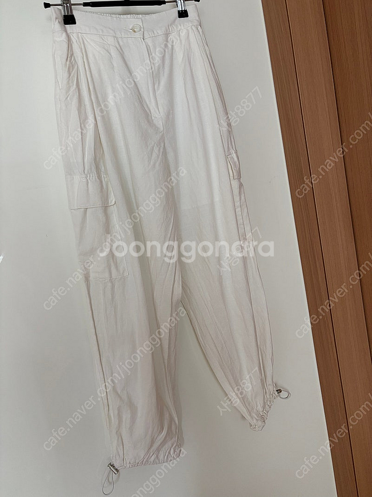 린넨 카고 조거 밴딩 팬츠 바지 휴가룩 여행룩 휴양지 ...--1