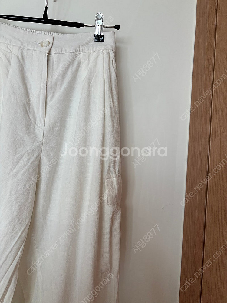 린넨 카고 조거 밴딩 팬츠 바지 휴가룩 여행룩 휴양지 ...--3