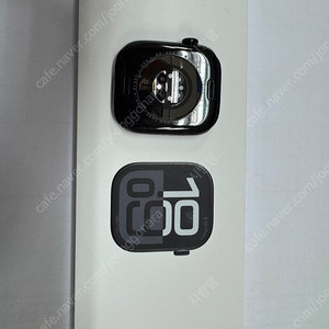 애플워치 10 GPS 제트블랙