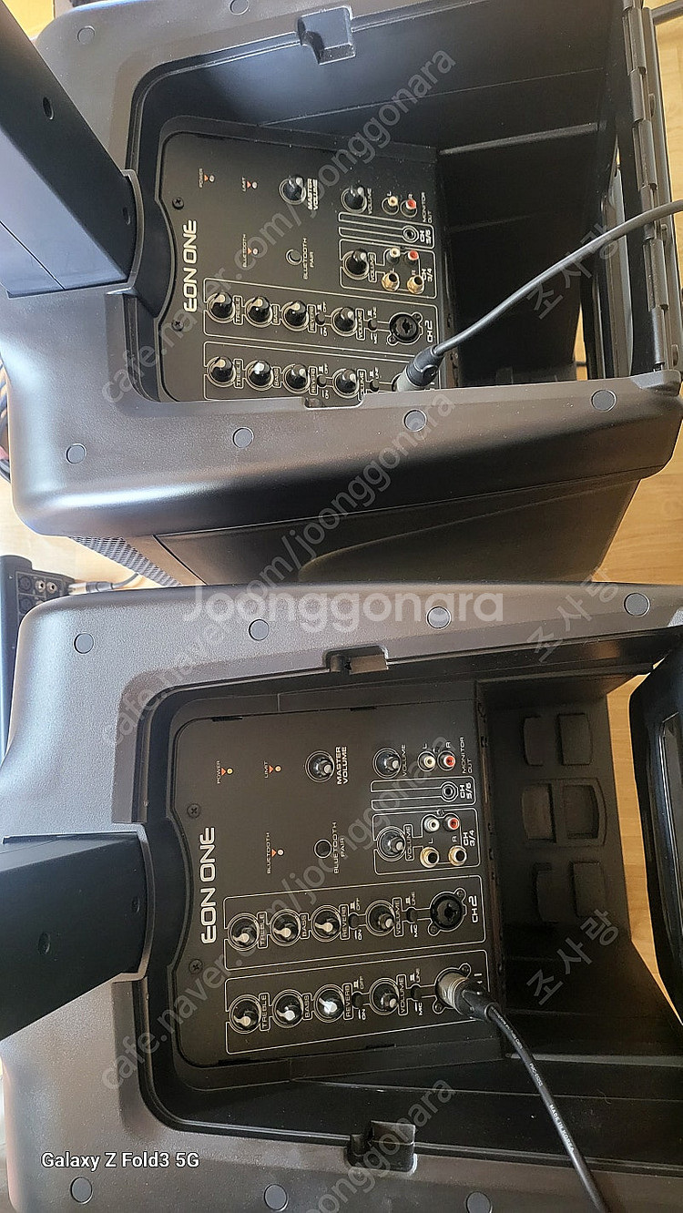 jbl eon one 컬럼 어레이 2셋 1조 팝니다--3