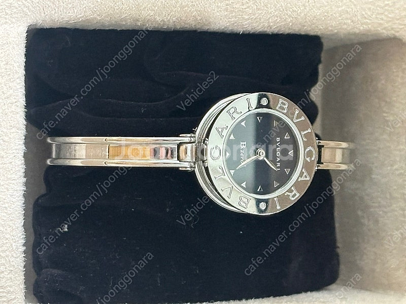 불가리 비제로원 뱅글시계 블랙판 (마지막 가격내림)--3