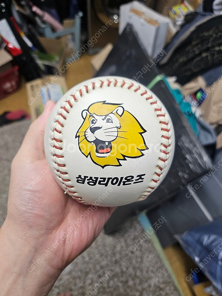 삼성라이온즈 올드볼 중형구--4