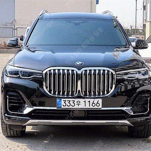 BMW X7 중고 BMW X7 중고차 검정색 2021년식 52,608km xDrive 40d 디자인 퓨어 엑셀런스 7인승 개인사업자 차량구매