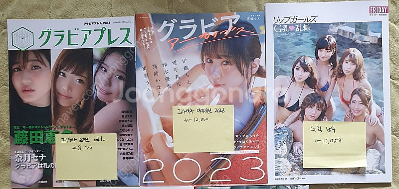 일본 그라비아 잡지 , 사진집 판매합니다 (15권 , ...--2