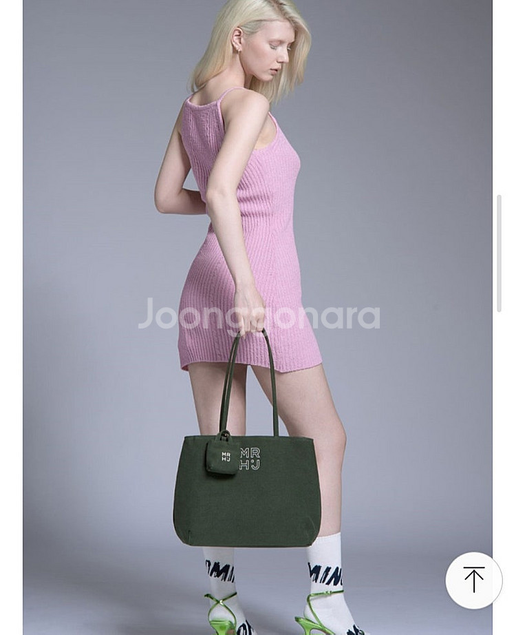 [새상품] 마르헨제이 여성가방 카일라숄더백 라지 그린색...--0